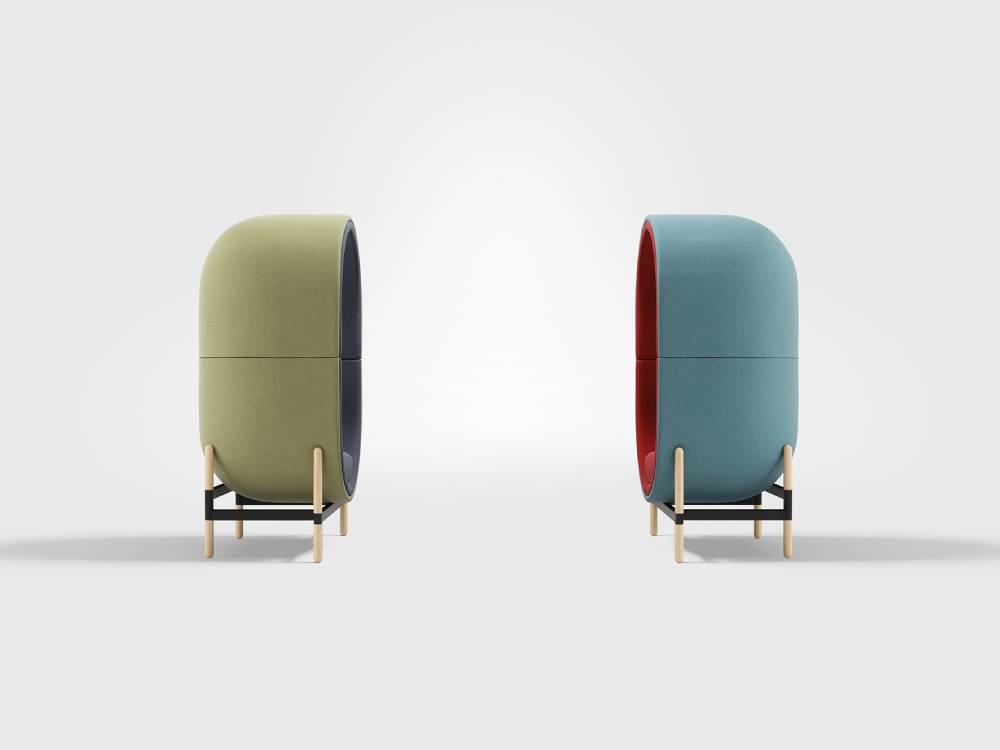 Capria - Comfortable Private Pods for Breakout Area 05 Capria Comfortable Private Pods for Breakout Area 05
