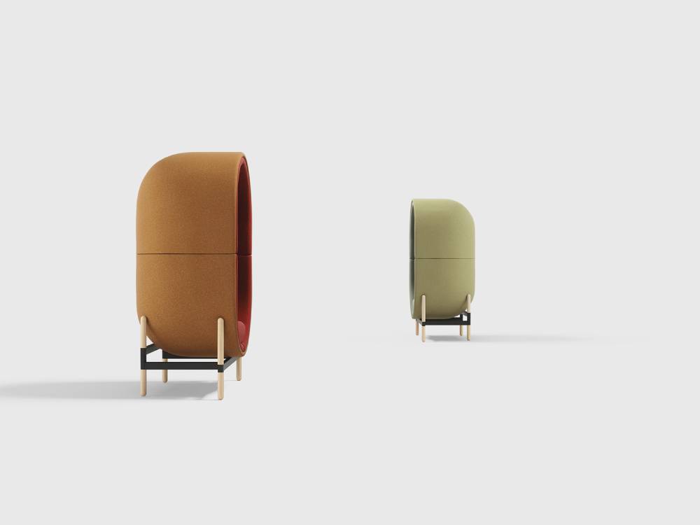 Capria - Comfortable Private Pods for Breakout Area 06 Capria Comfortable Private Pods for Breakout Area 06