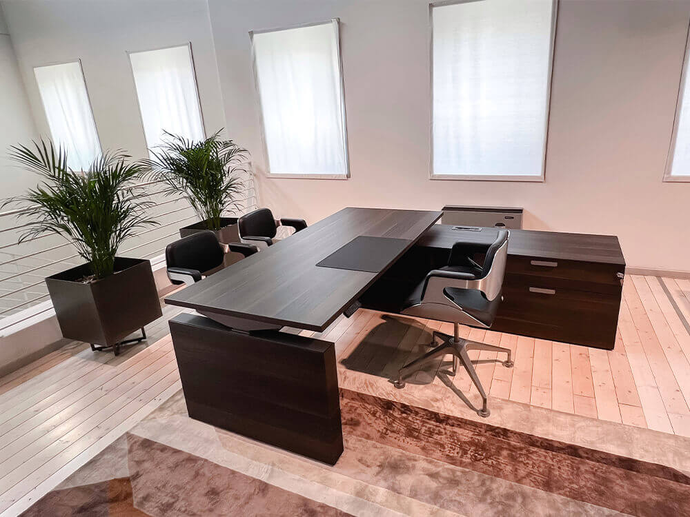 Cronato -Panel-Legs-Executive-Desk-with-Optional-Credenza-Unit-2 Cronato Panel Legs Executive Desk with Optional Credenza Unit 2