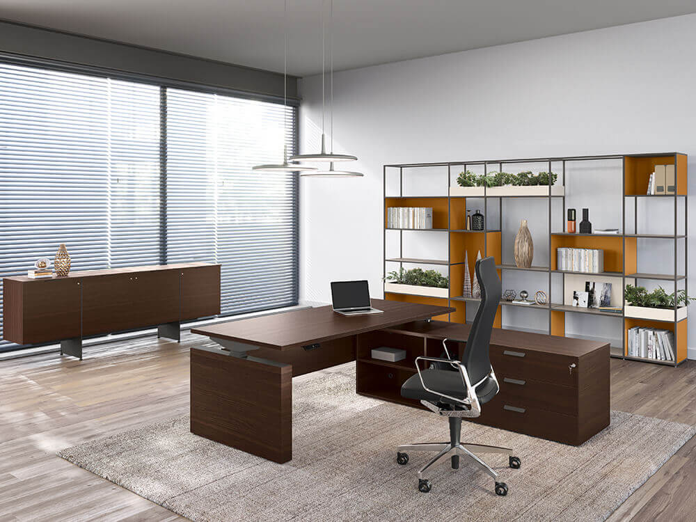 Cronato-Panel-Legs-Executive-Desk-with-Optional-Credenza-Unit-Main-Image Cronato Panel Legs Executive Desk with Optional Credenza Unit Main Image