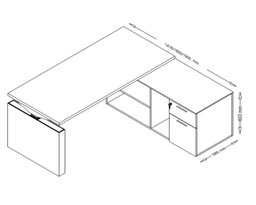 Cronato - Panel-Legs-Height-Adjustable-Executive-Desk-with-Optional-Modesty-and-Credenza-Unit-02 Desk with Credenza Unit Dimesstion_img Cronato - Panel-Legs-Height-Adjustable-Executive-Desk-with-Optional-Modesty-and-Credenza-Unit-02 Desk with Credenza Unit Dimesstion_img