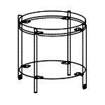 L505 x D505 x H500 mm