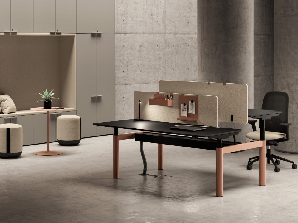 Nayara – Back to Back Height Adjustable Office Desk For 2 ,4 And 6 Persons main img Nayara – Back to Back Height Adjustable Office Desk For 2 4 And 6 Persons main img