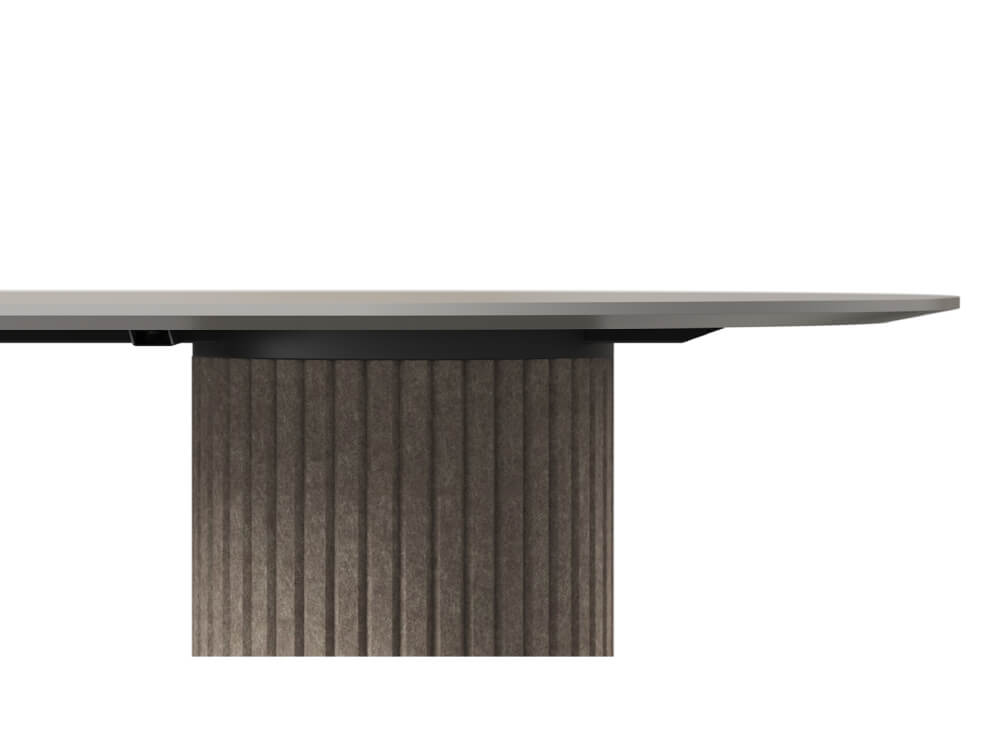 Parzio -Acoustic-Columns-Leg-Meeting-Table-6 Parzio Acoustic Columns Leg Meeting Table 6