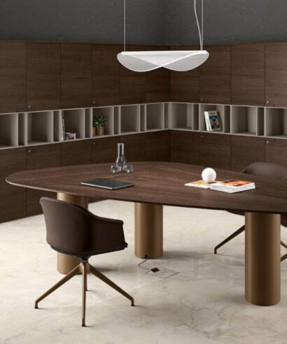 Tracy 3 – Designer Wood Veneer Meeting Table