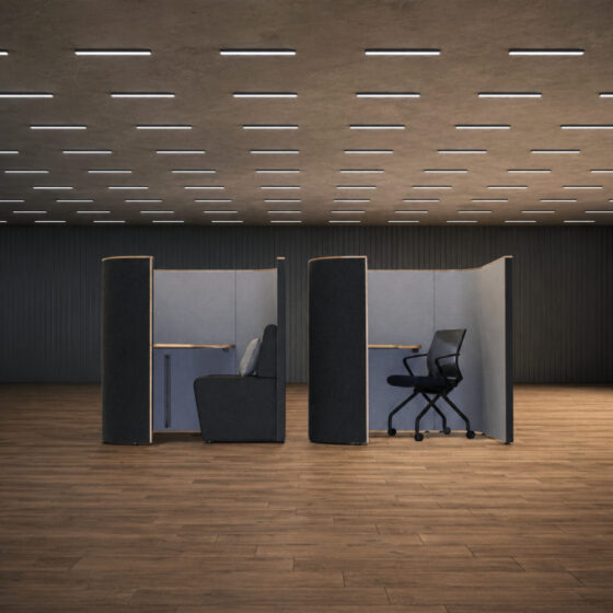 booths and pods