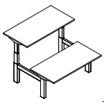 Workstation For 2 Person